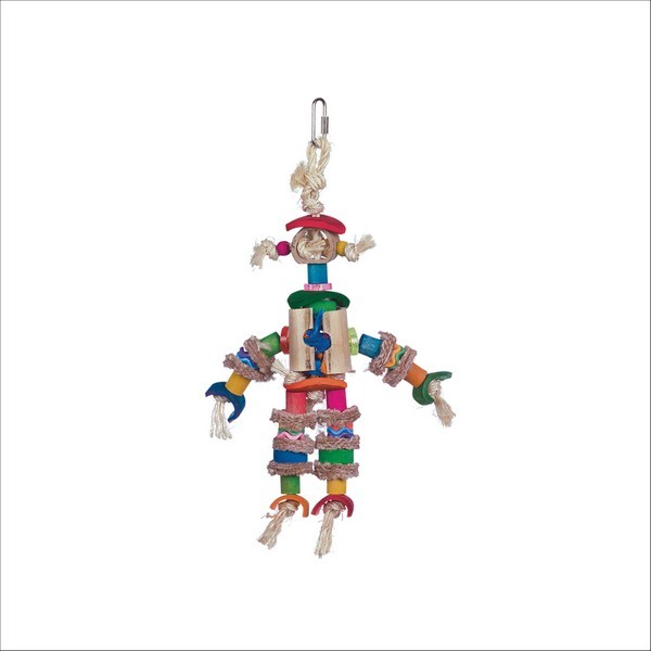 Jouet Pour Oiseaux Scarecrow Multicolore Vadigran