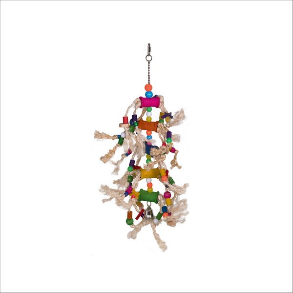 Jouet Pour Oiseaux Barrels Of Fun Avec Clochette Vadigran