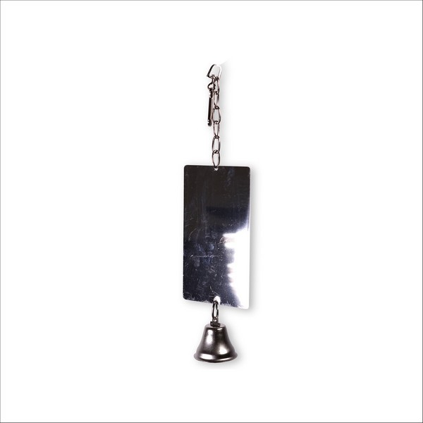Miroir En Métal Rectangulaire + 1 Cloche Vadigran