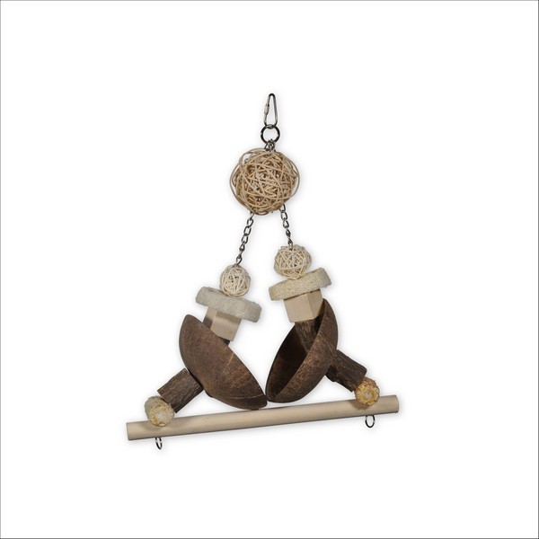 Jouet Pour Oiseaux Coconut Swing Vadigran