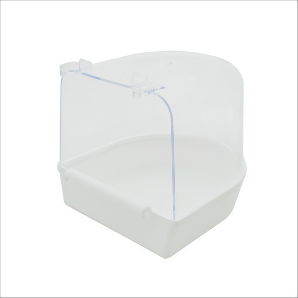 Bain Pour Oiseaux En Plastique Blanc Vadigran