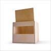 Nichoir Bois Exotiques Horizontal Ouvert Vadigran