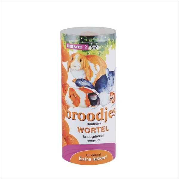 Petit Pain Pour Lapins & Rongeurs A La Carotte Ou Mix