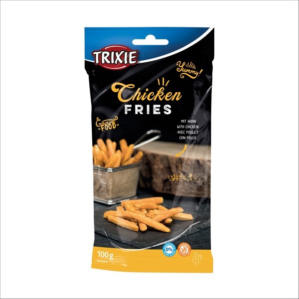Friandises Pour Chien Chicken Fries Sans Gluten Trixie