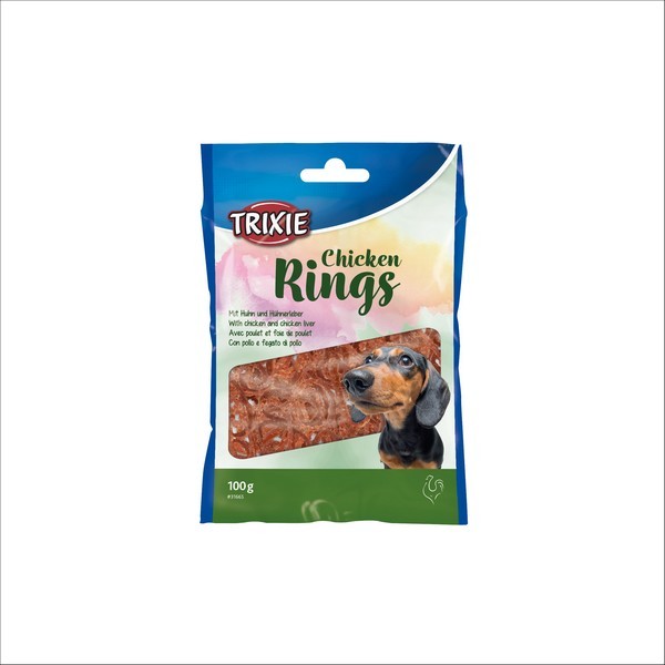 Friandises Pour Chien Anneaux Au Poulet Trixie