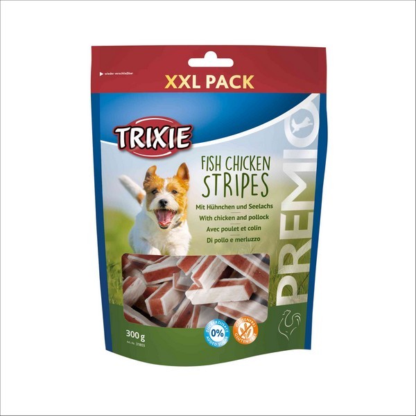 Friandises Pour Chien PREMIO Fish Chicken Stripes Sans Gluten Trixie