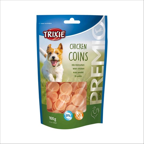 Friandises Pour Chien PREMIO Chicken Coins Sans Gluten Trixie