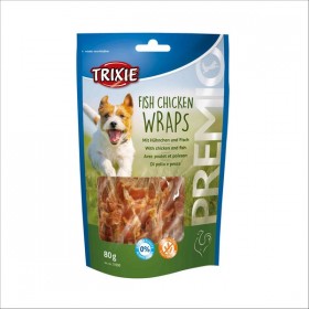 Friandises Pour Chien PREMIO Fish Chicken Wraps Sans Gluten Trixie