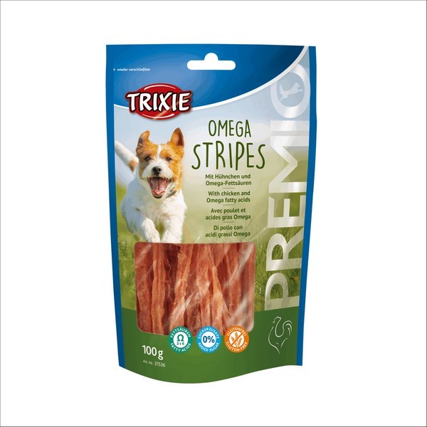 Friandises Pour Chien PREMIO Omega Stripes Sans Gluten Trixie