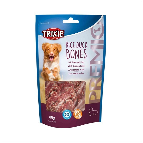 Friandises Pour Chien PREMIO Rice Duck Bones Sans Gluten Trixie