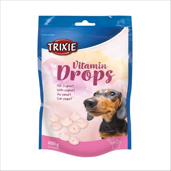Friandises Pour Chien Pastilles Vitaminées Au Yaourt Trixie