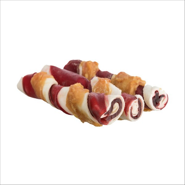 Friandises Pour Chien Denta Fun Barbecue Chicken Chewing Rolls Sans Gluten Trixie