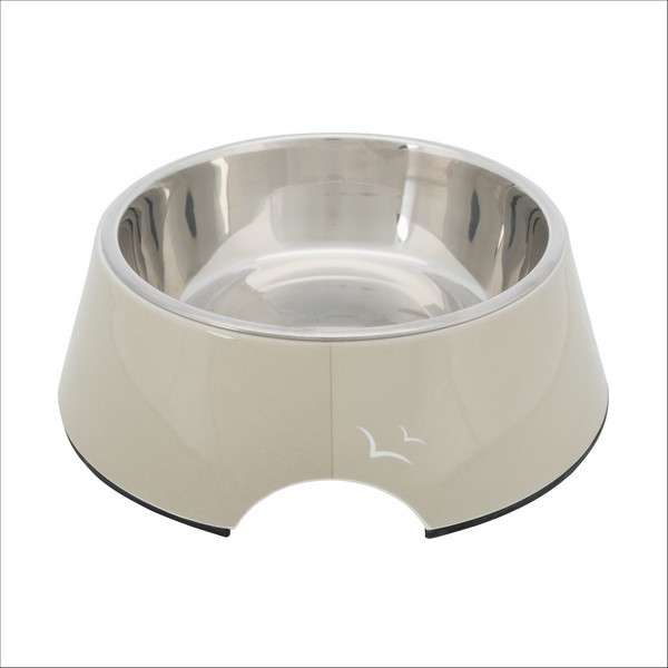 Gamelle Mélamine / Acier Inoxydable Pour Chien BE NORDIC Trixie