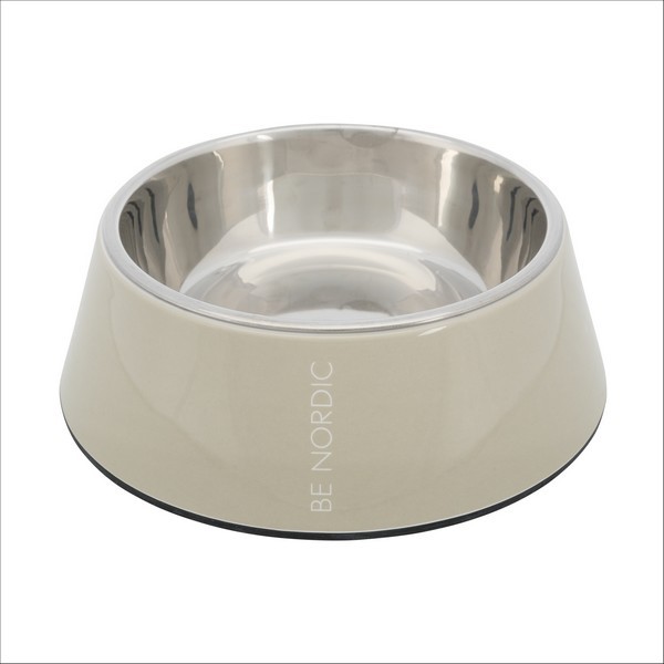 Gamelle Mélamine / Acier Inoxydable Pour Chien BE NORDIC Trixie