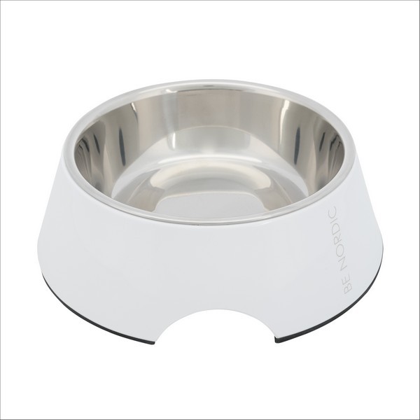 Gamelle Mélamine / Acier Inoxydable Pour Chien BE NORDIC Trixie