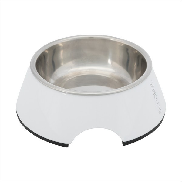 Gamelle Mélamine / Acier Inoxydable Pour Chien BE NORDIC Trixie