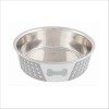 Gamelle En Acier Inox Pour Chien Trixie