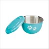 Gamelle Avec Couvercle En Acier Inoxydable Pour Chien Trixie