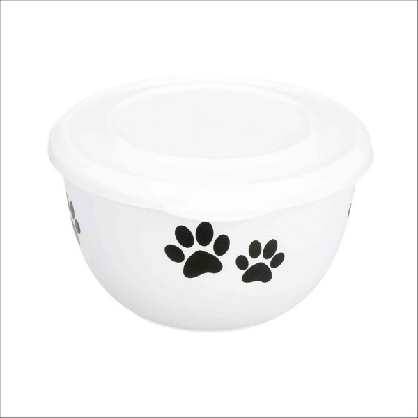 Gamelle Avec Couvercle En Acier Inoxydable Pour Chien Trixie