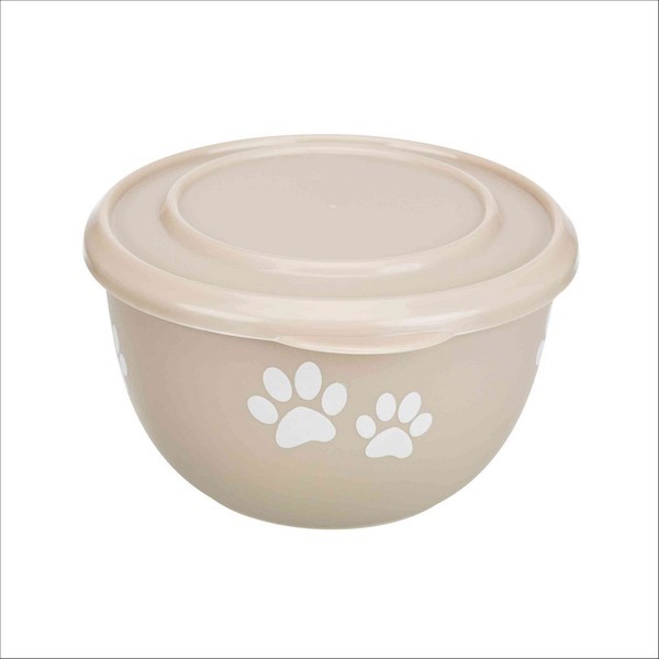 Gamelle Avec Couvercle En Acier Inoxydable Pour Chien Trixie