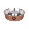 Slow Feed Gamelle En Acier Inox Pour Chien Trixie