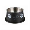 Gamelle Pour Chiens A Longues Oreilles Acier Inoxydable Trixie