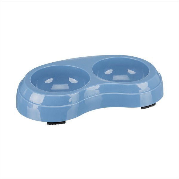 Gamelle Double En Plastique Pour Chien Trixie