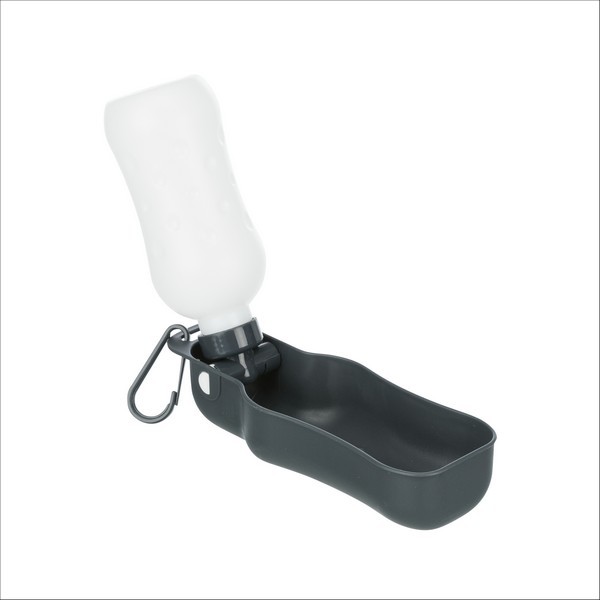 Gourde Avec Gamelle En Plastique Pour Chien Trixie
