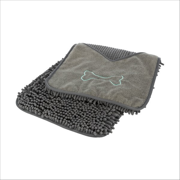 Serviette Avec Pochettes Pour Les Mains Pour Chien Trixie