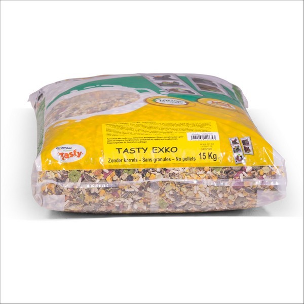 Mélange Tasty EXKO Pour Lapins & Rongeurs 3 Formats