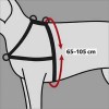 Harnais De Dressage Lead'n'Walk Soft Pour Chien Trixie