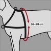 Harnais De Dressage Lead'n'Walk Soft Pour Chien Trixie