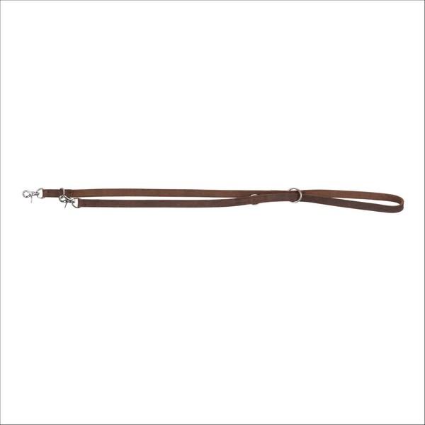 Rustic Laisse Réglable En Cuir Ciré & Vieilli Pour Chien Trixie