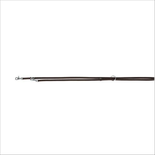 Rustic Laisse Réglable En Cuir Ciré & Vieilli Pour Chien Trixie