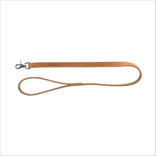 Rustic Laisse En Cuir Ciré & Vieilli "Heartbeat" Pour Chien Trixie