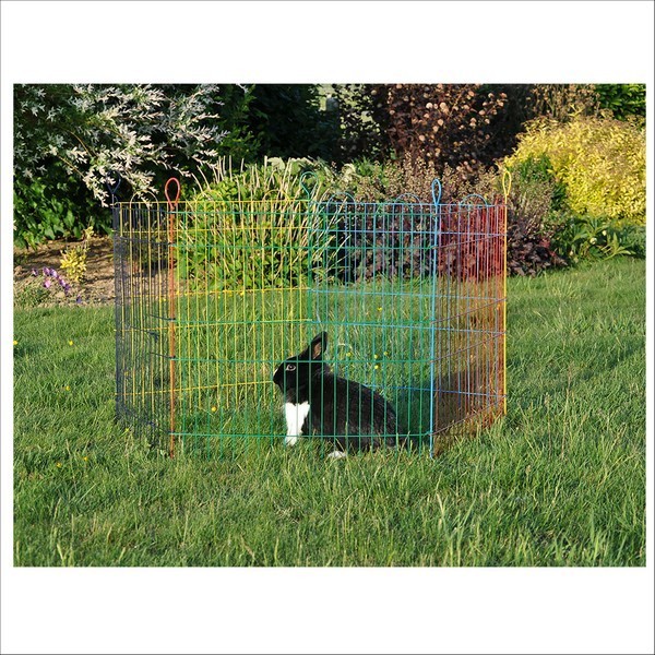 Parc Lapin Multicolore 60 X 60 cm