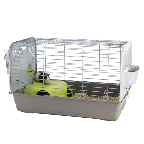 Cage Pour Grand Rongeur Lapin & Cochon D'Inde Caesar 2 Deluxe