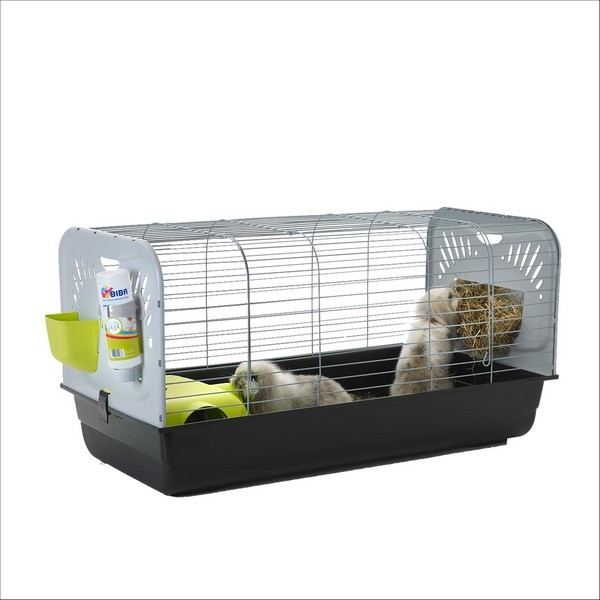 Cage Pour Grand Rongeur Lapin & Cochon D'Inde Caesar 3 Deluxe
