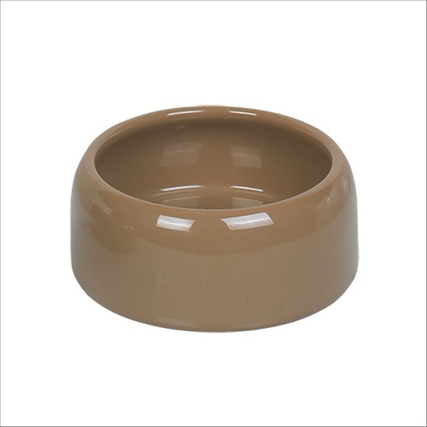 Mangeoire Pour Rongeur En Terre Cuite Coloris Taupe