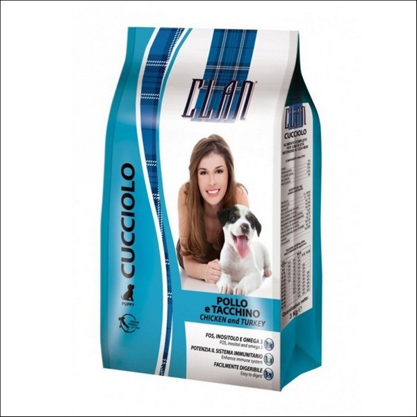 Croquettes Au Poulet & A La Dinde Pour Chiot - Clan