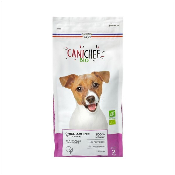 CANICHEF - Croquettes Pour Chien De Petite Race BIO