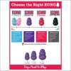 Jouet KONG Sénior Violet Pour Chien 3 Tailles - Ultra-Durable