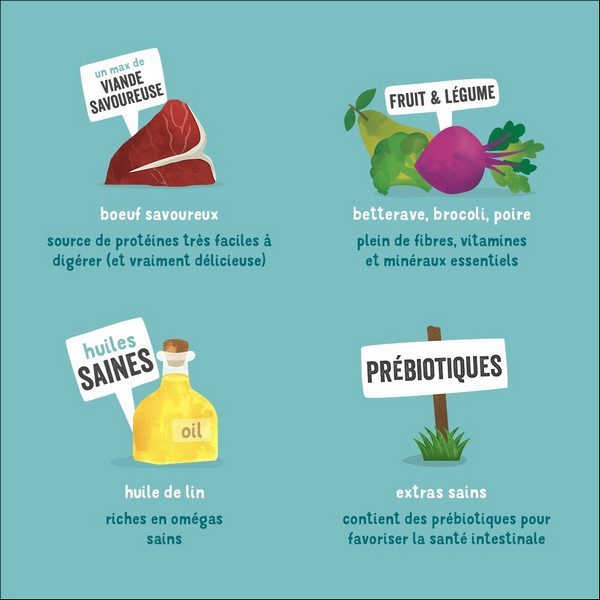 Edgard & Cooper Boîte Bœuf Pour Chien Adulte
