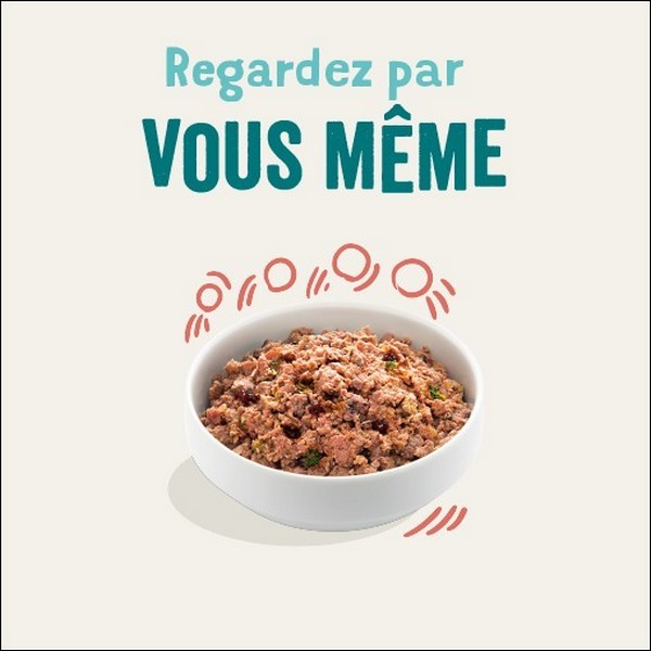Edgard & Cooper Barquette Poulet & Saumon Pour Chien Sénior