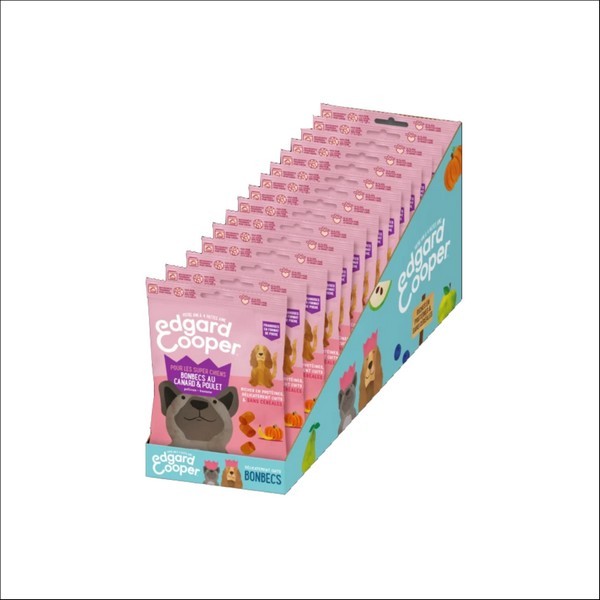 Edgard & Cooper Friandises Bonbecs Canard & Poulet Frais Sans Céréales