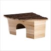 Maison D'Angle En Bois Pour Rongeurs 3 Tailles Au Choix