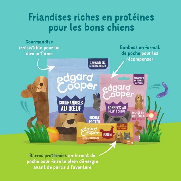 Edgard & Cooper Friandise Gourmande Au Canard & Au Poulet