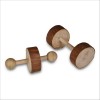 Set D'Haltères En Bois Pour Rongeur