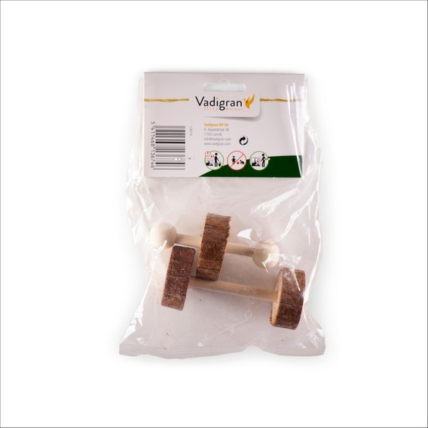 Set D'Haltères En Bois Pour Rongeur