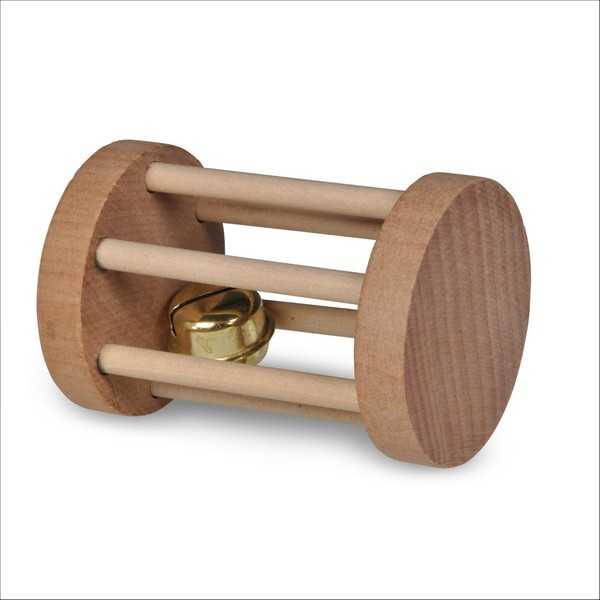 Pack De Jouets En Bois Pour Rongeur Carotte & Rouleau